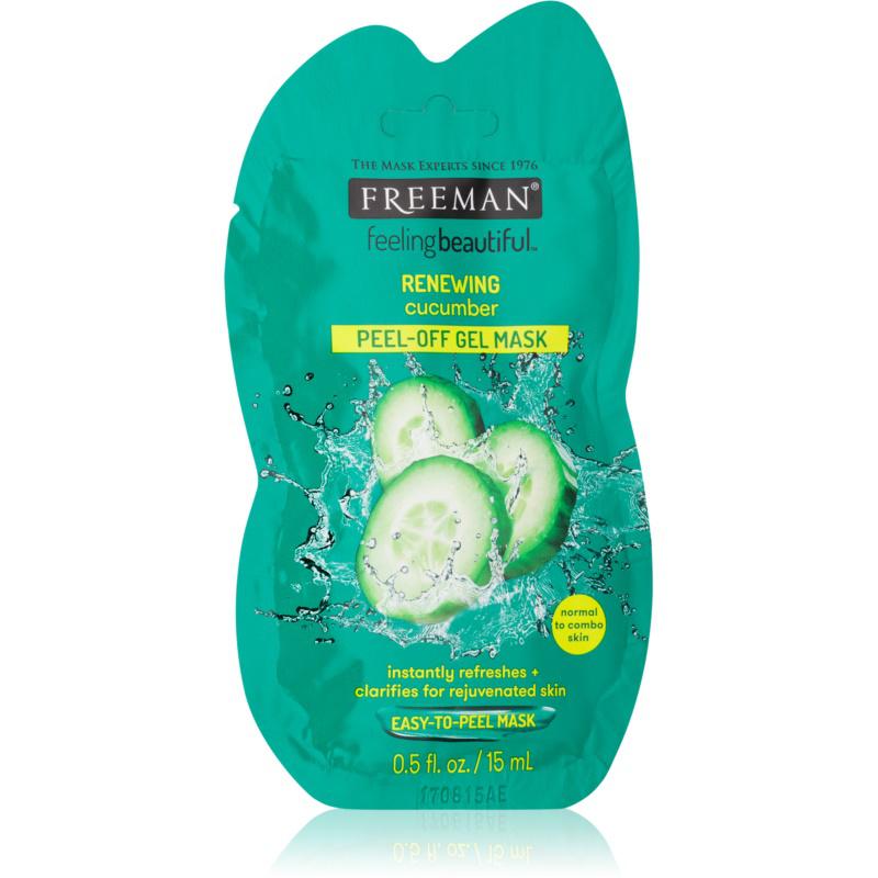 Freeman Feeling Beautiful Cucumber Zlupovacia pleťová maska pre unavenú pleť 