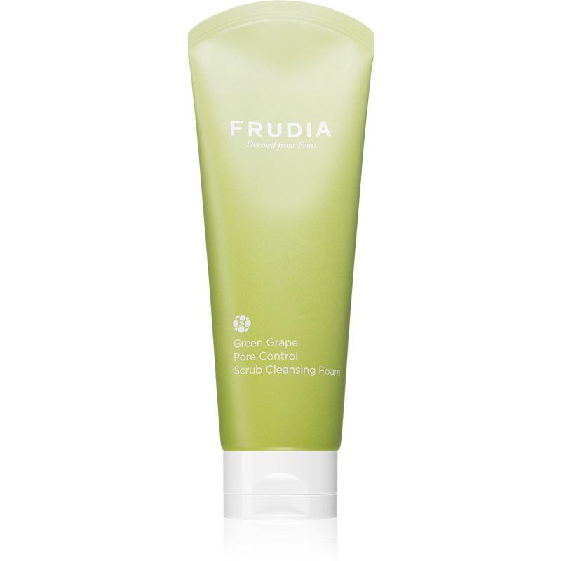Frudia Green Grape exfoliačná čistiaca pena pre stiahnuté póry 