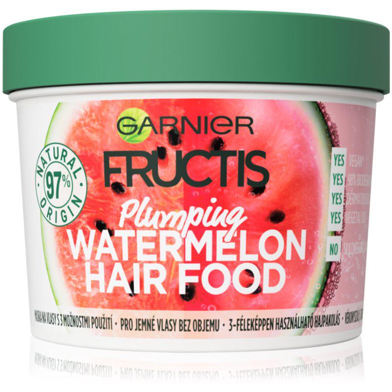 Garnier Fructis Watermelon Hair Food maska pre jemné vlasy bez objemu 