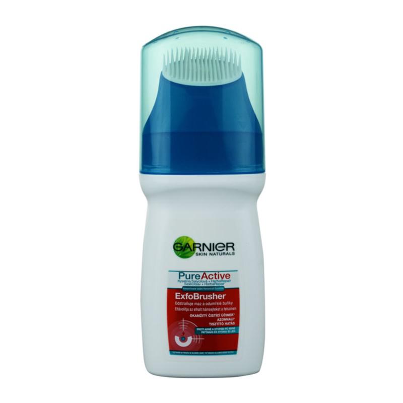 Garnier Pure Active čistiaci gél s kefkou 