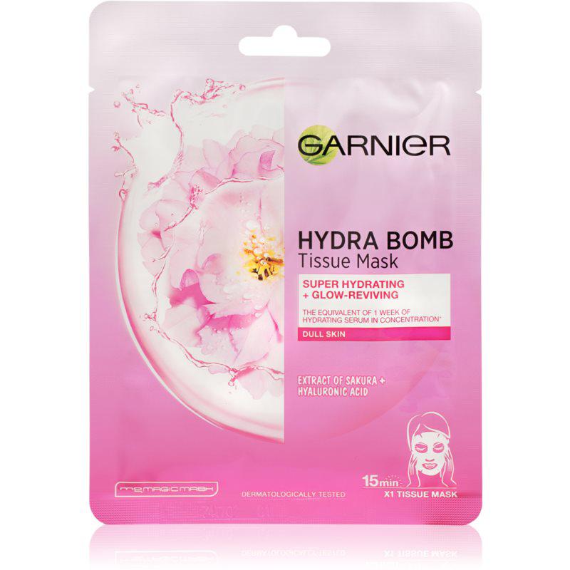 Garnier Skin Naturals Hydra Bomb plátenná maska s rozjasňujúcim účinkom 