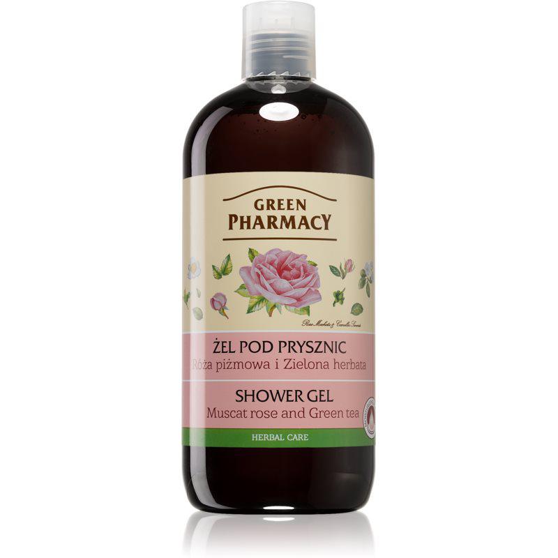 Green Pharmacy Body Care Muscat Rose & Green Tea sprchový gél 