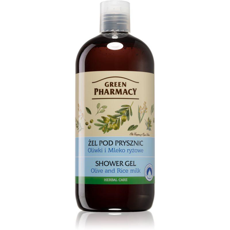 Green Pharmacy Body Care Olive & Rice Milk sprchový gél 
