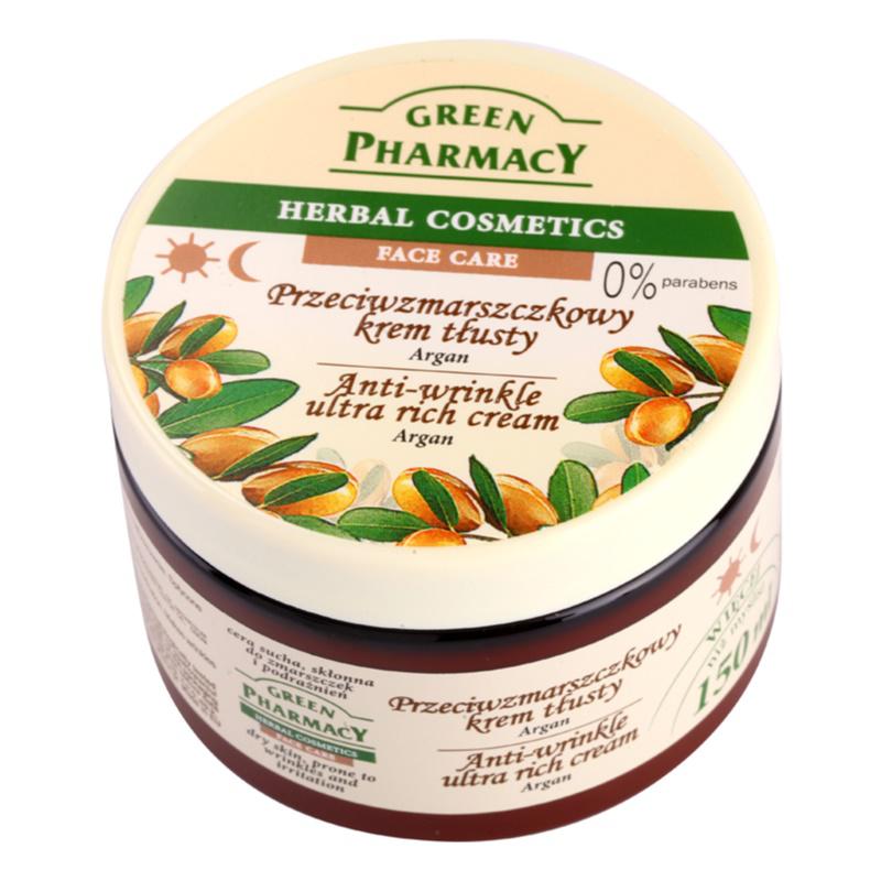Green Pharmacy Face Care Argan výživný protivráskový krém pre suchú pleť 