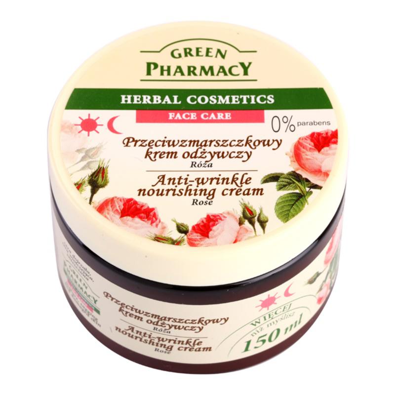 Green Pharmacy Face Care Rose výživný protivráskový krém 
