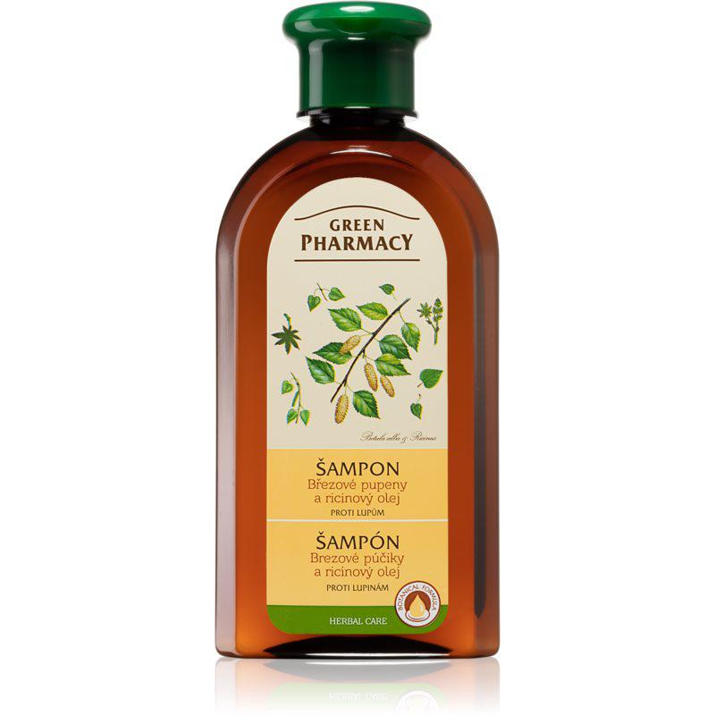 Green Pharmacy Hair Care Birch Buds & Castor Oil šampón proti lupinám 