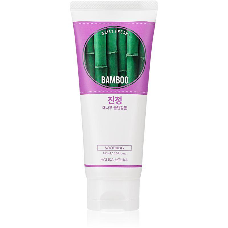 Holika Holika Daily Fresh Bamboo čistiaca pena s matujúcim účinkom hydratačný 