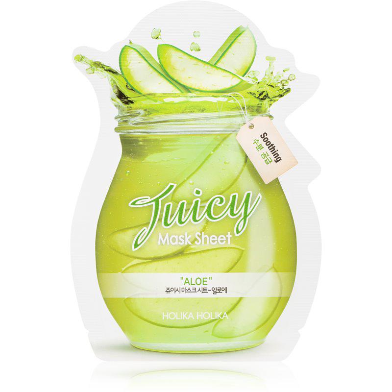 Holika Holika Juicy Mask Sheet Aloe upokojujúca plátienková maska 