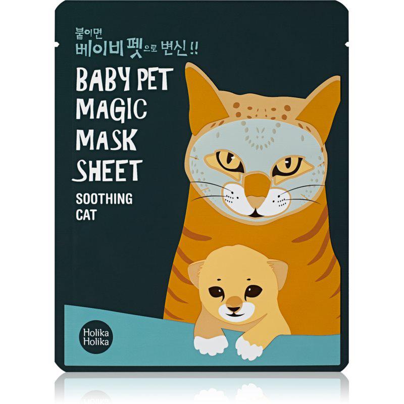 Holika Holika Magic Baby Pet osviežujúca a upokojujúca maska na tvár 