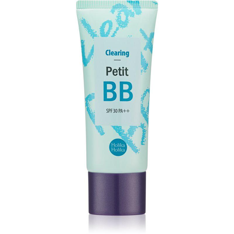 Holika Holika Petit BB Clearing zmatňujúci BB krém pre mastnú pleť so sklonom k akné SPF 30 