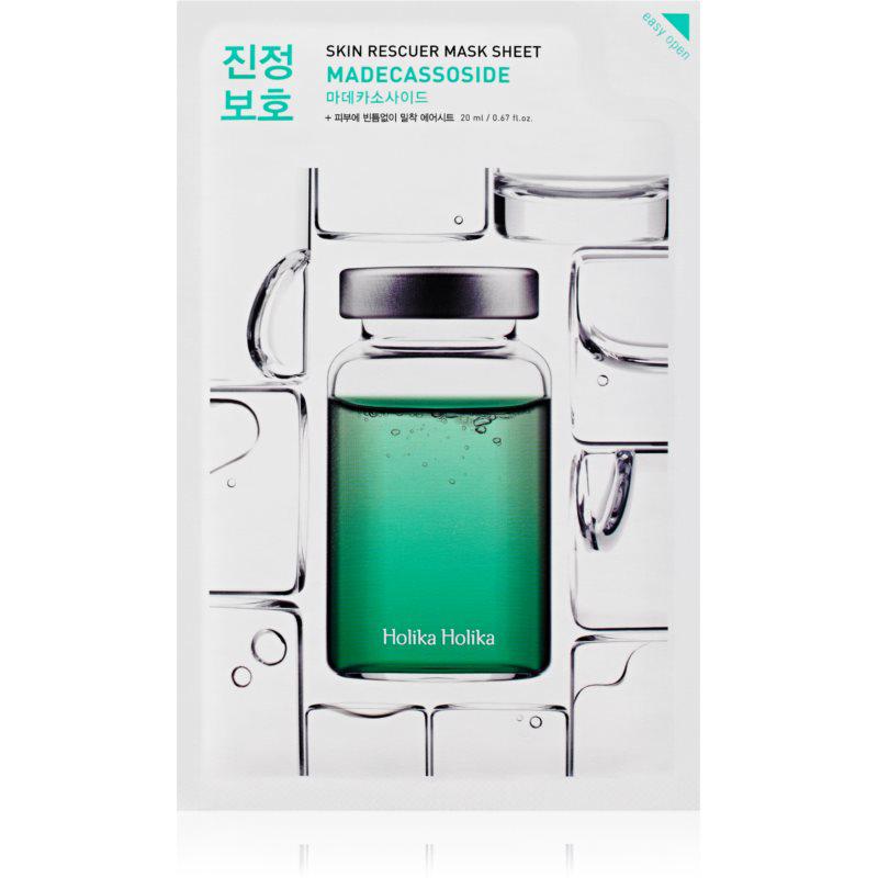 Holika Holika Skin Rescuer Madecassocide revitalizačná plátenná maska 