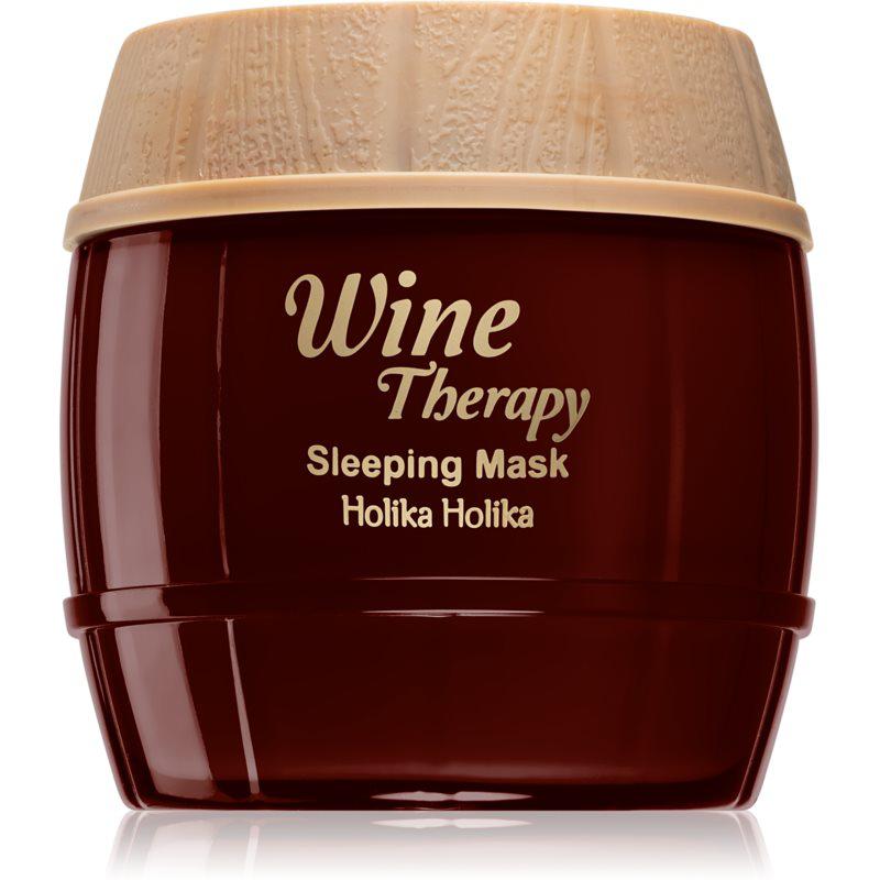 Holika Holika Wine Therapy nočná maska proti vráskam 