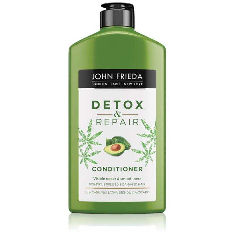 John Frieda Detox & Repair čistiaci detoxikačný kondicionér pre poškodené vlasy 