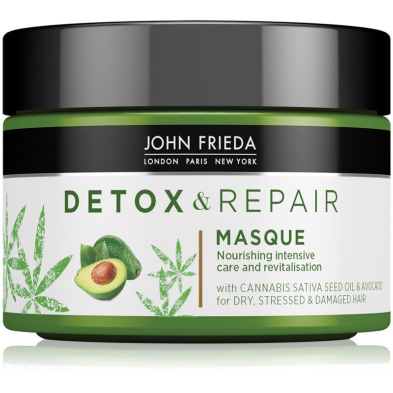 John Frieda Detox & Repair detoxikačná maska pre poškodené vlasy 