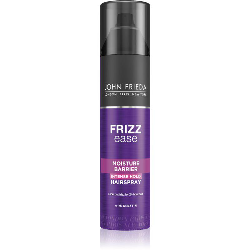 John Frieda Frizz Ease Moisture Barrier lak so silnou fixáciou pre vlnité vlasy a vlasy po trvalej 