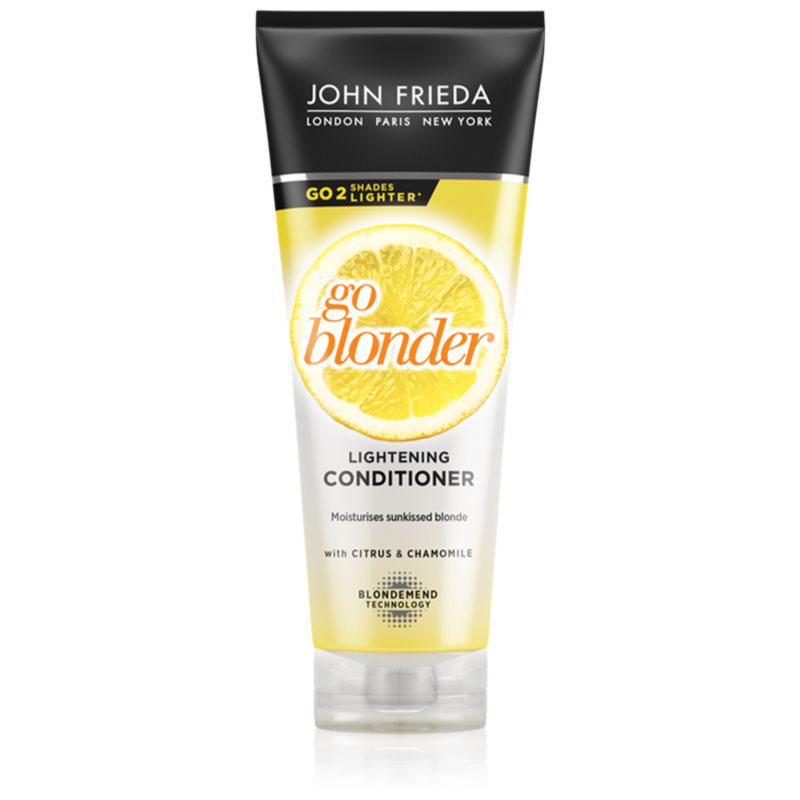 John Frieda Sheer Blonde Go Blonder zosvetľujúci kondicionér pre blond vlasy 