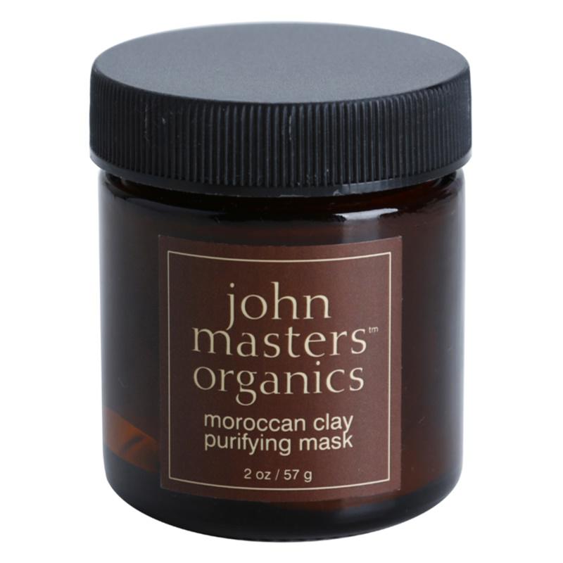 John Masters Organics Moroccan Clay čistiaca pleťová maska 