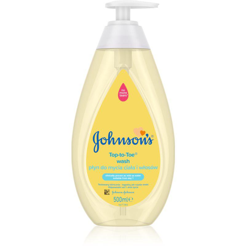 Johnson's Top-to-Toe umývací gél na telo a vlasy pre deti od narodenia 