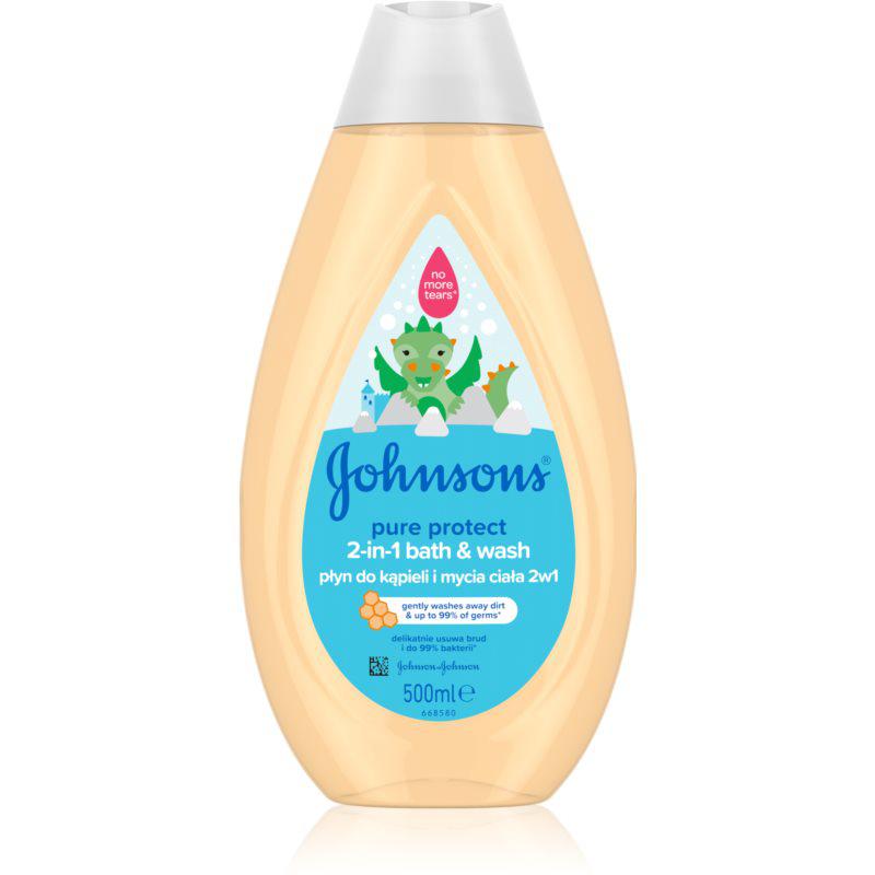 Johnson's Wash and Bath sprchový a kúpeľový gél pre deti 2v1 