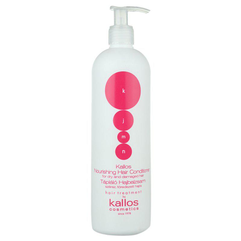 Kallos KJMN kondicionér pre suché a poškodené vlasy 