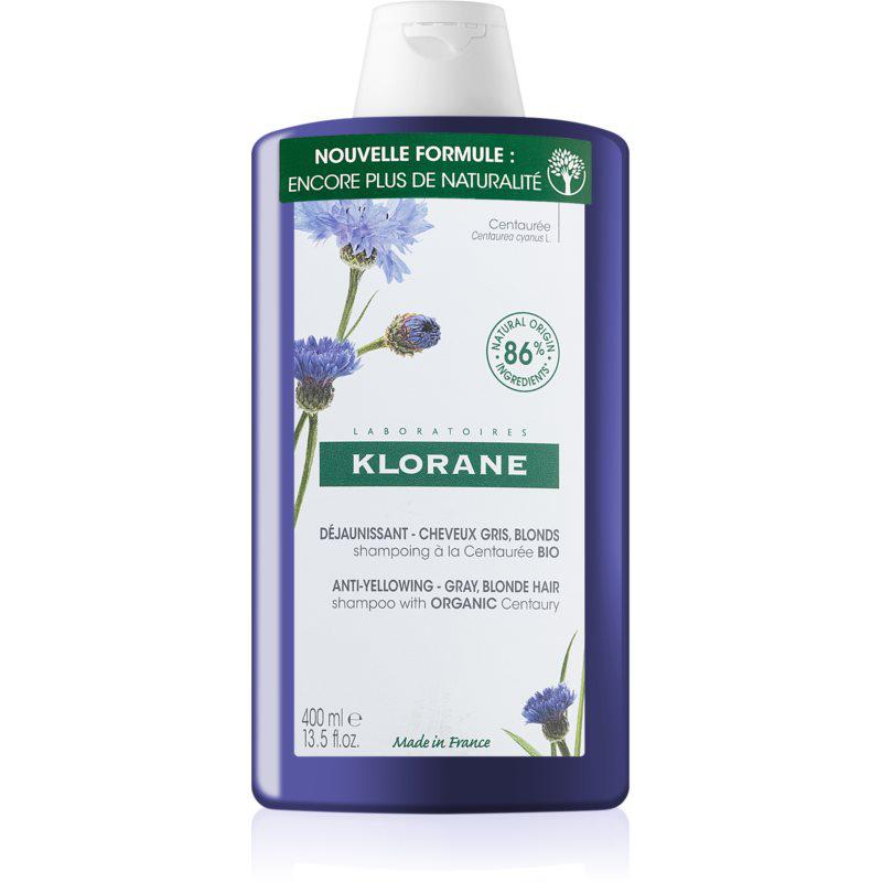 Klorane Centaury Organic šampón neutralizujúci žlté tóny 