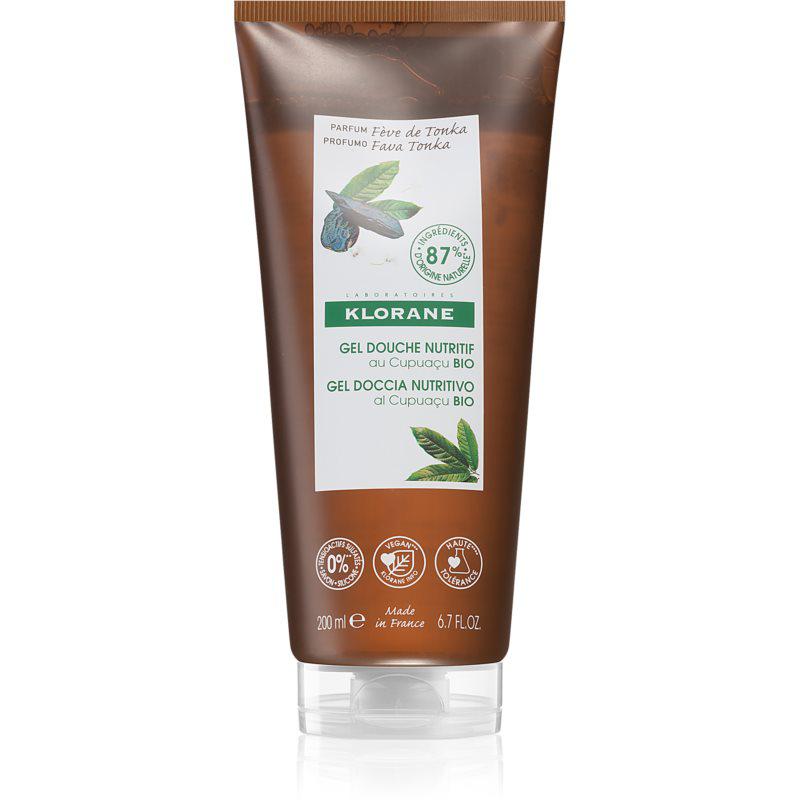 Klorane Cupuaçu Bio Fève de Tonka vyživujúci sprchový gél 