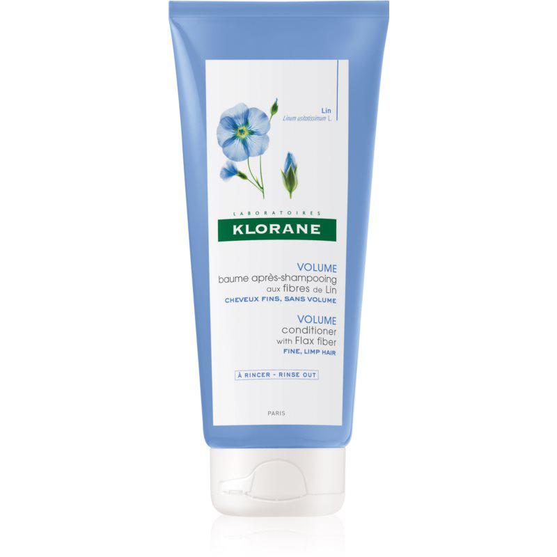 Klorane Flax Fiber kondicionér pre jemné vlasy bez objemu 