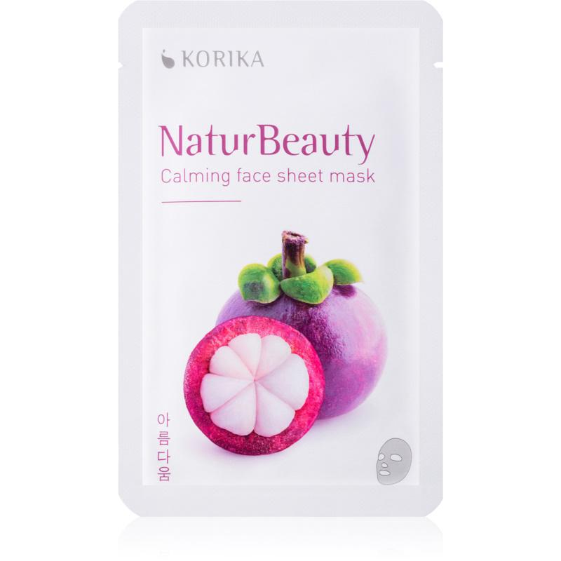 KORIKA NaturBeauty upokojujúca plátienková maska 