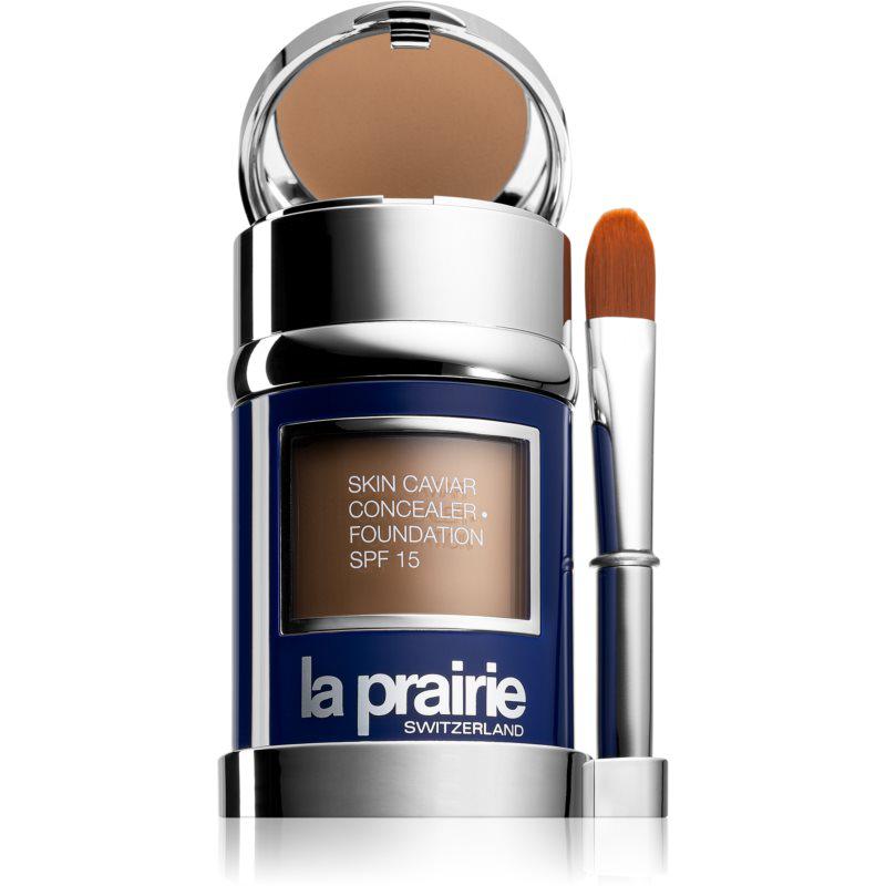 La Prairie Skin Caviar Concealer Foundation make-up a korektor SPF 15 odtieň Mocha 