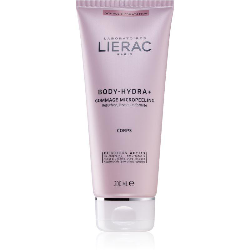 Lierac Body-Hydra+ telový peeling s mikrogranulkami 
