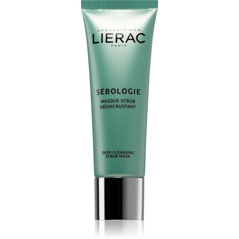 Lierac Sébologie hĺbkovo čistiaca peelingová maska pre pleť s nedokonalosťami 