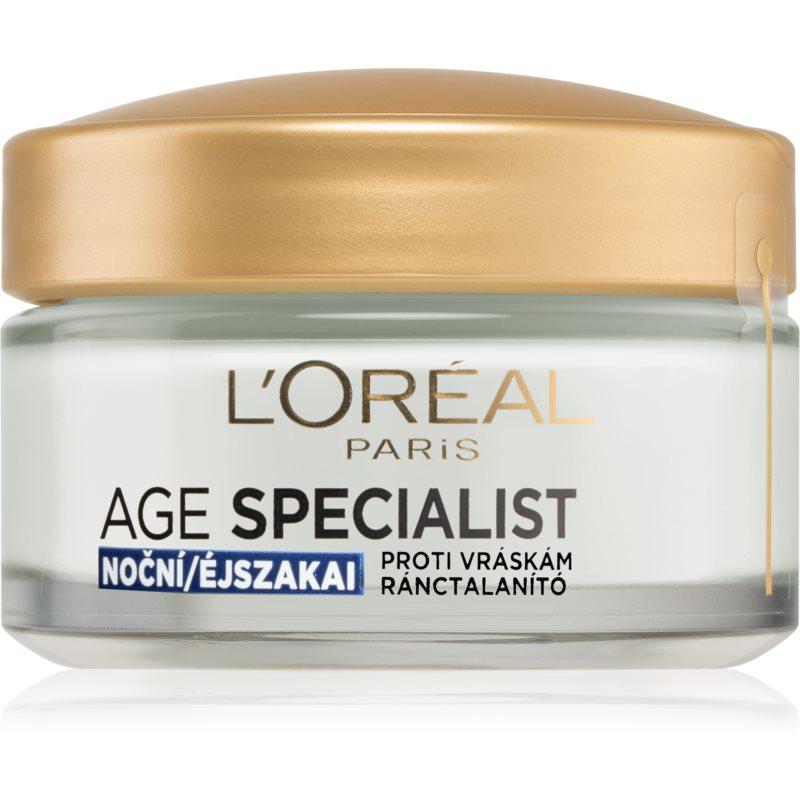 L’Oréal Paris Age Specialist 55+ nočný krém proti vráskam 