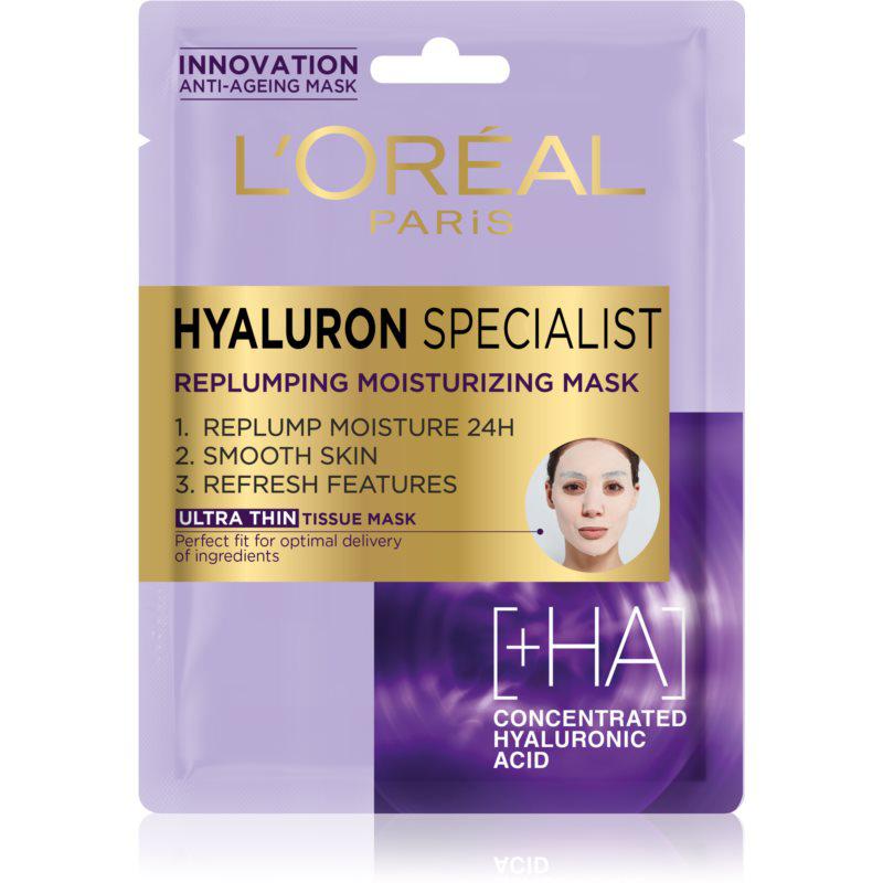 L’Oréal Paris Hyaluron Specialist plátenná maska 