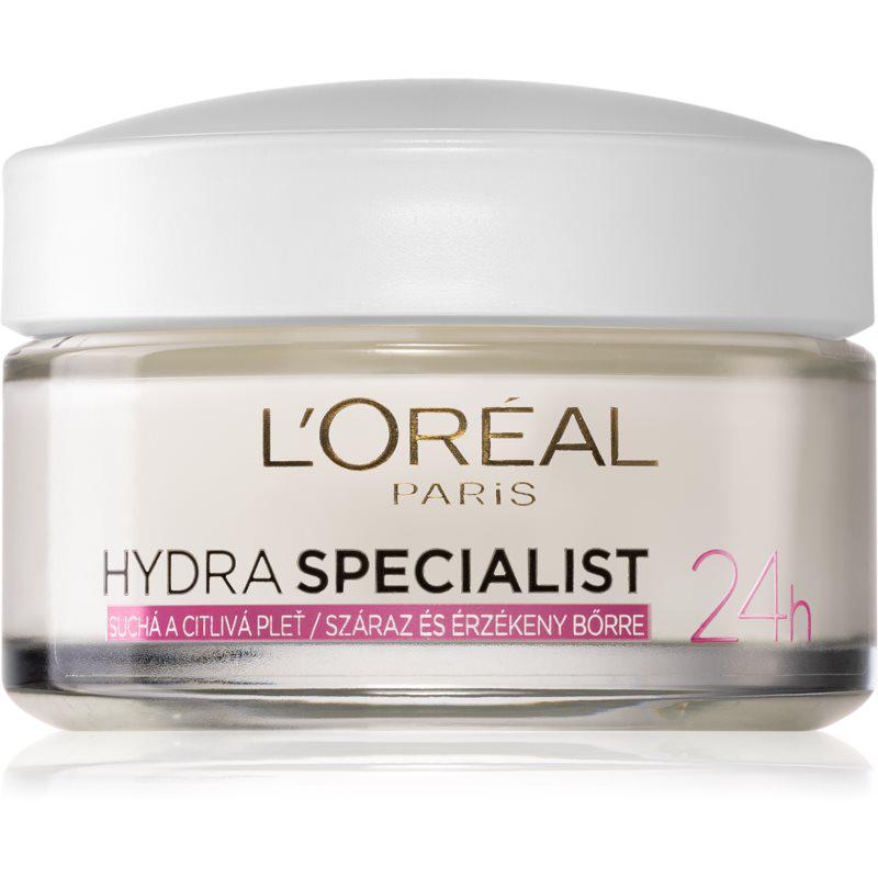 L’Oréal Paris Hydra Specialist denný hydratačný krém pre citlivú a suchú pleť 