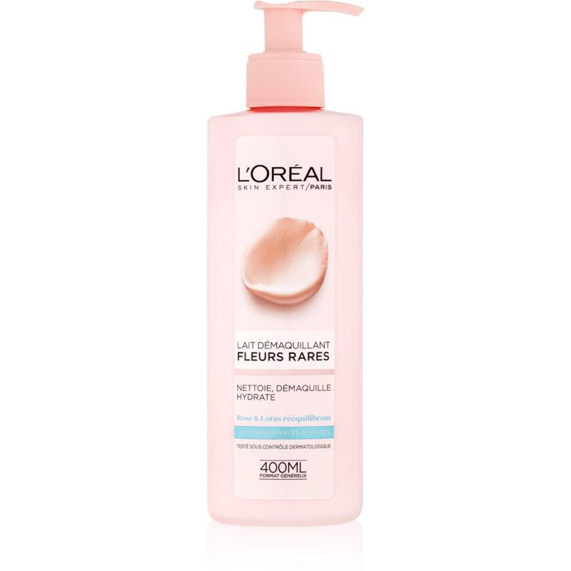 L’Oréal Paris Precious Flowers odličovacie mlieko pre normálnu až zmiešanú pleť 