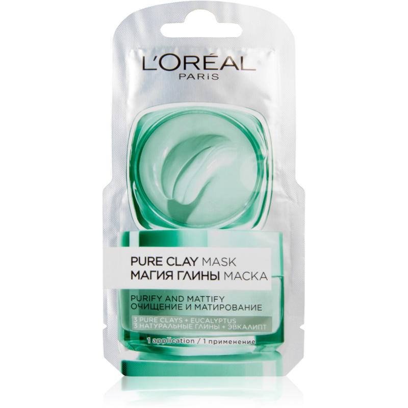 L’Oréal Paris Pure Clay čistiaca zmatňujúca maska 
