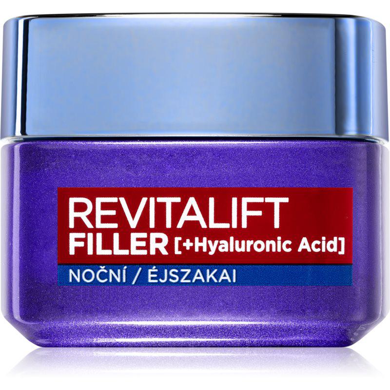 L’Oréal Paris Revitalift Filler vypĺňajúci nočný krém proti starnutiu 