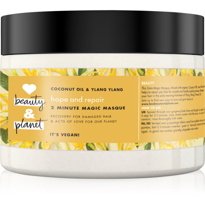 Love Beauty & Planet Hope and Repair regeneračná maska pre poškodené vlasy 