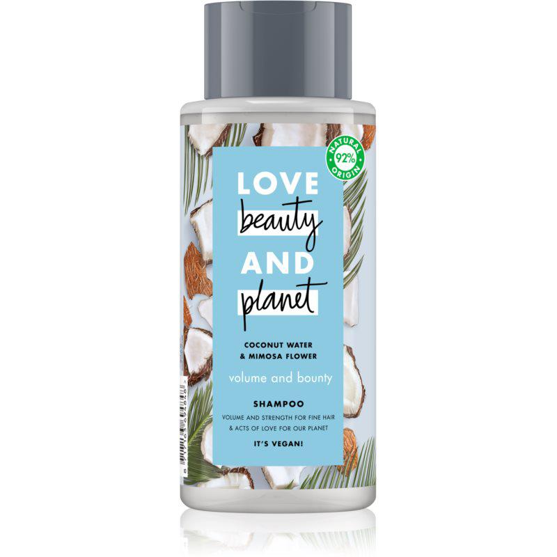 Love Beauty & Planet Volume and Bounty šampón pre jemné vlasy 