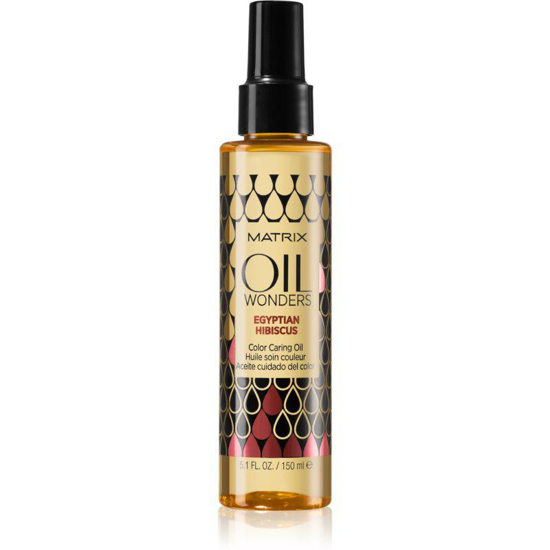 Matrix Oil Wonders Egyptian Hibiscus ošetrujúci olej na ochranu farby 