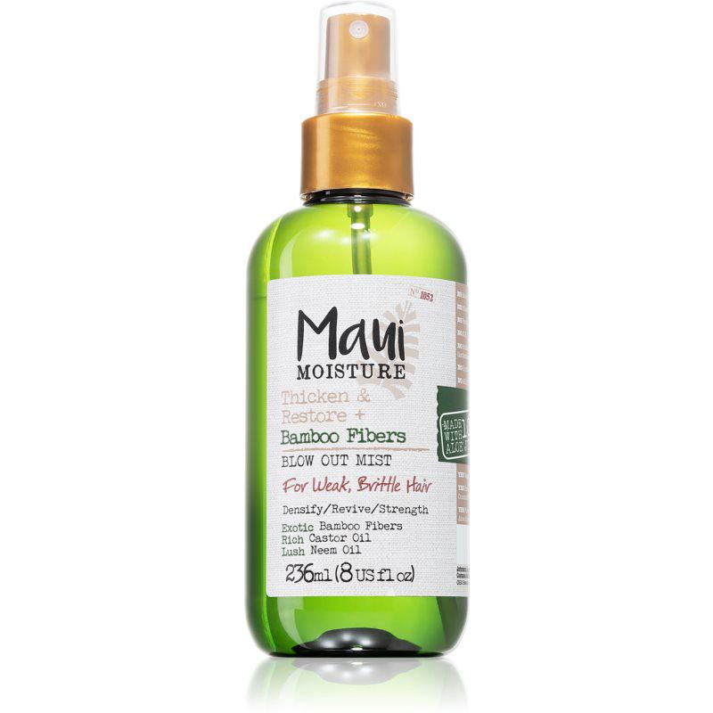 Maui Moisture Thicken & Restore + Bamboo Fibers posilňujúci sprej pre jemné vlasy bez objemu 