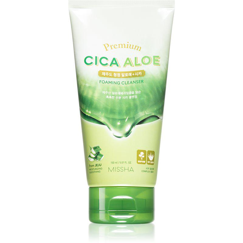 Missha Premium Cica Aloe hydratačná čistiaca pena s aloe vera 