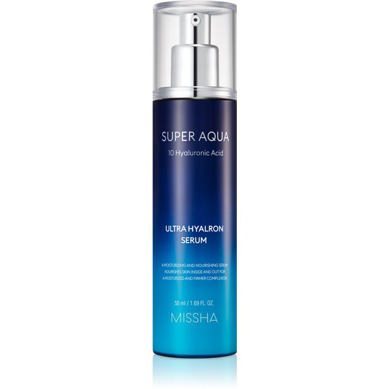 Missha Super Aqua 10 Hyaluronic Acid hydratačné a vyživujúce sérum proti príznakom starnutia 