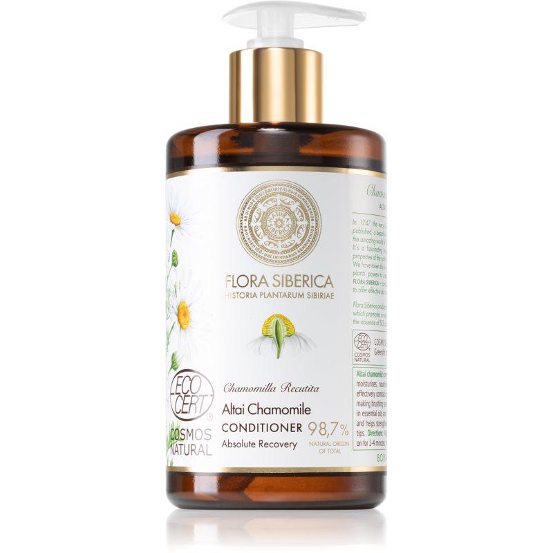 Natura Siberica Flora Siberica Altai Chamomile kondicionér pre slabé a poškodené vlasy 