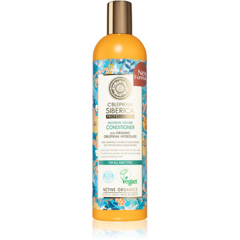 Natura Siberica Oblepikha (Sea-Buckthorn) kondicionér pre maximálny objem vlasov 