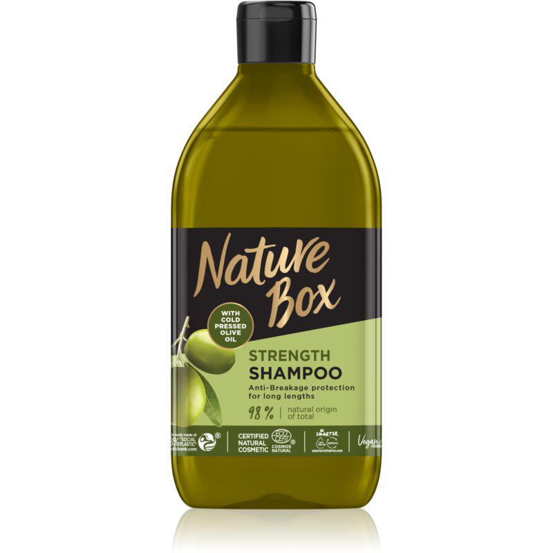 Nature Box Olive Oil ochranný šampón proti lámavosti vlasov 