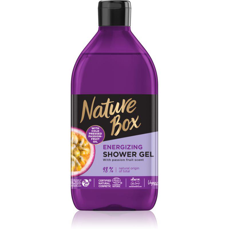 Nature Box Passion Fruit energizujúci sprchový gél 