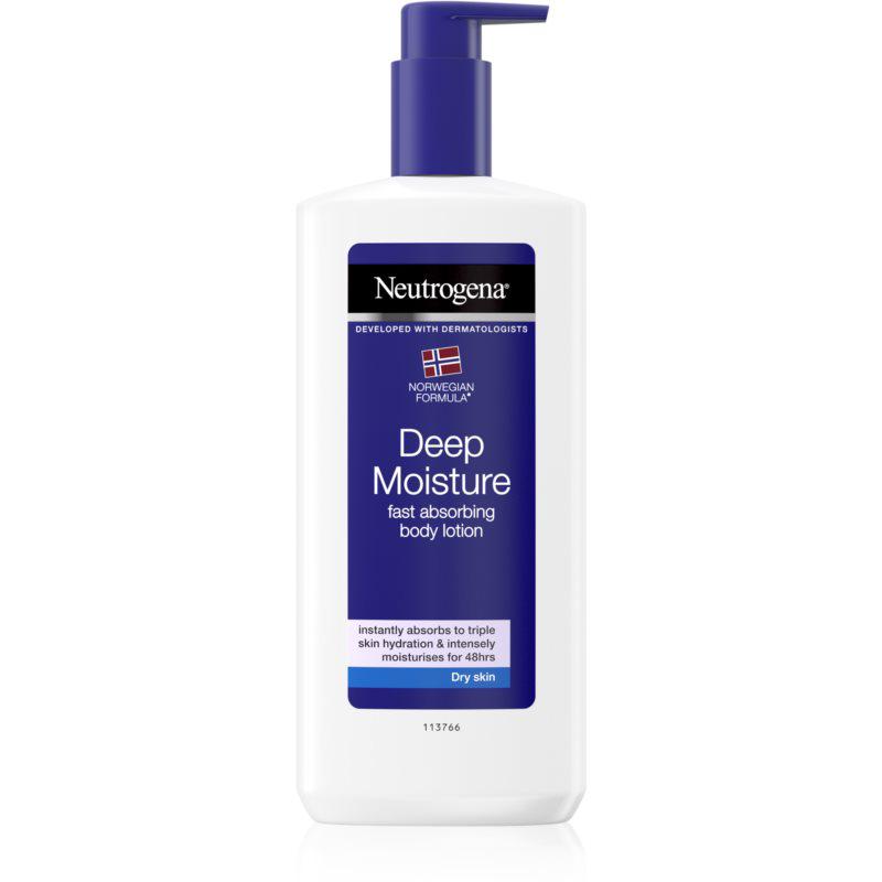 Neutrogena Norwegian Formula® Deep Moisture hĺbkovo hydratačné telové mlieko pre suchú pokožku 