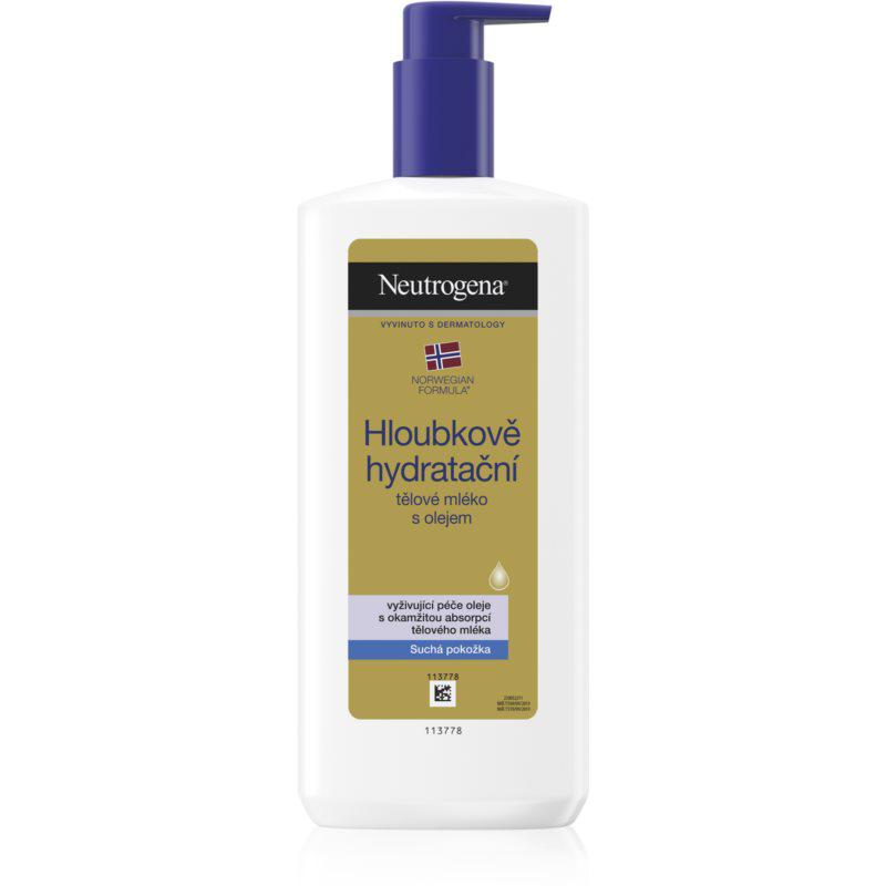 Neutrogena Norwegian Formula® Deep Moisture hĺbkovo hydratačné telové mlieko s olejom 