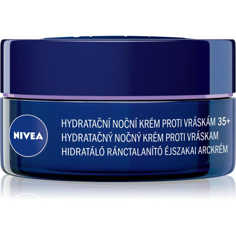 Nivea Anti-Wrinkle Moisture hydratačný nočný krém proti vráskam 35+ 